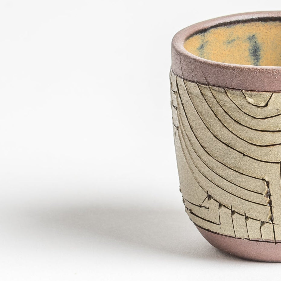 geo green espresso cup