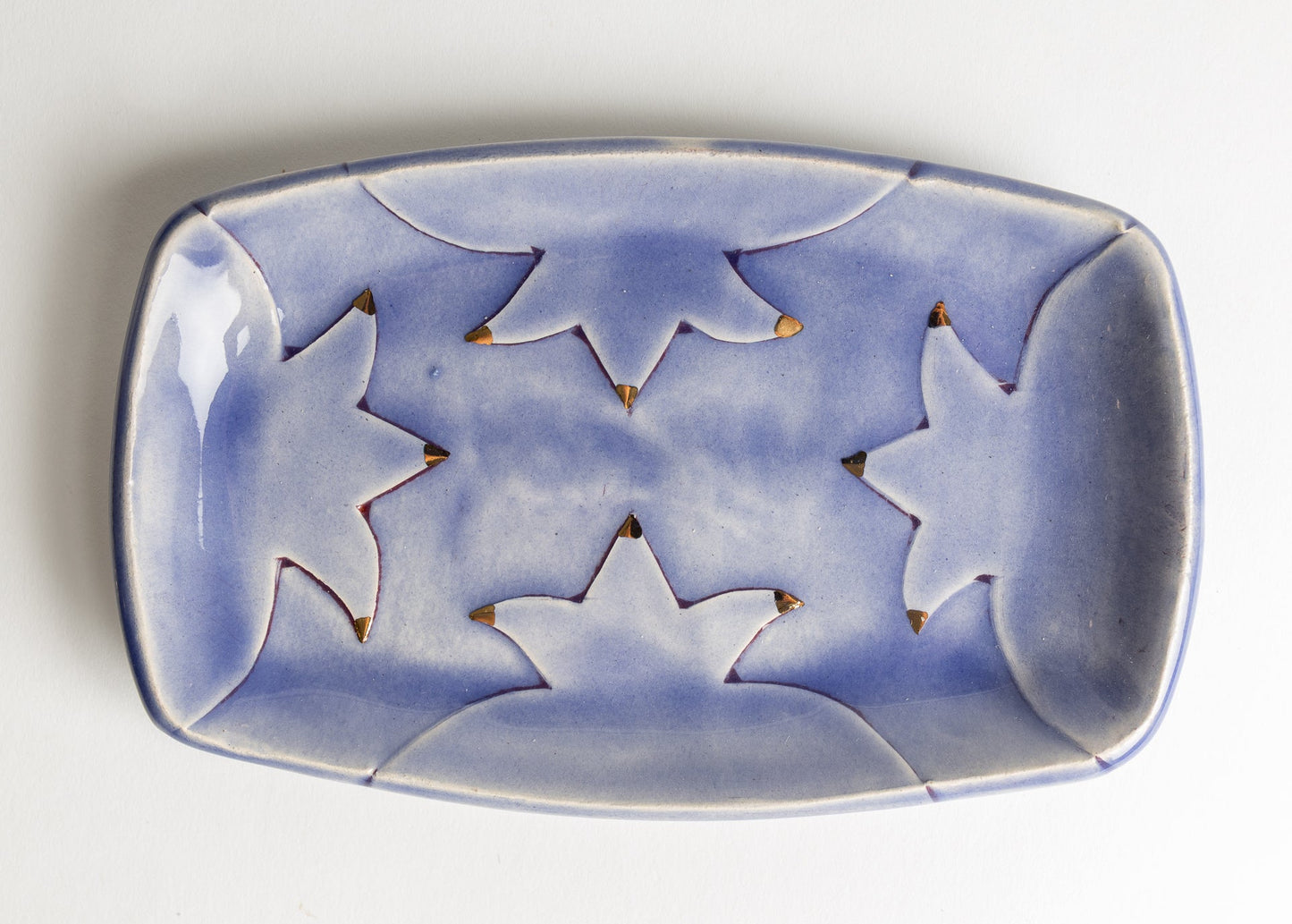 blue crowns pomegranate holiday dish