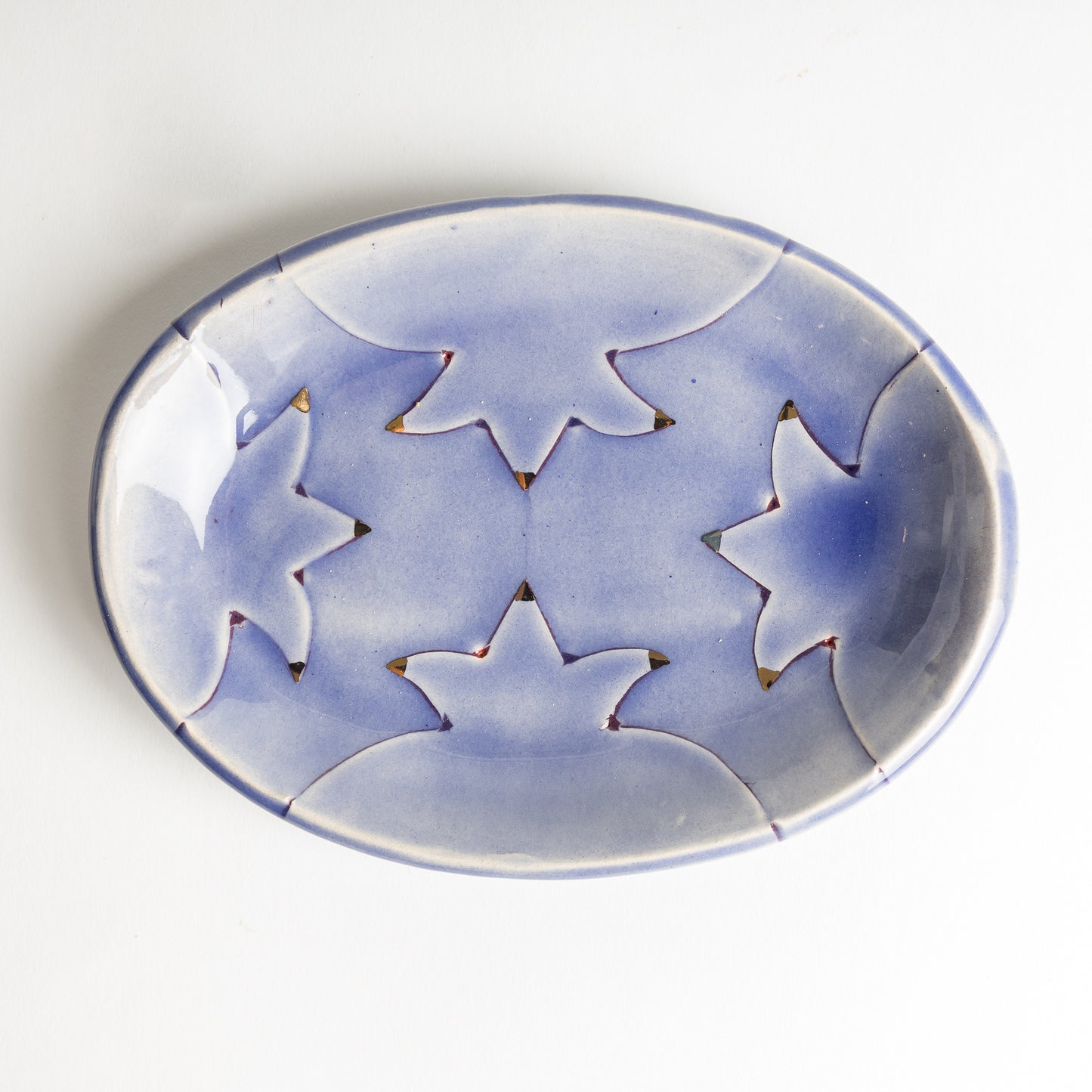 blue crowns pomegranate holiday dish